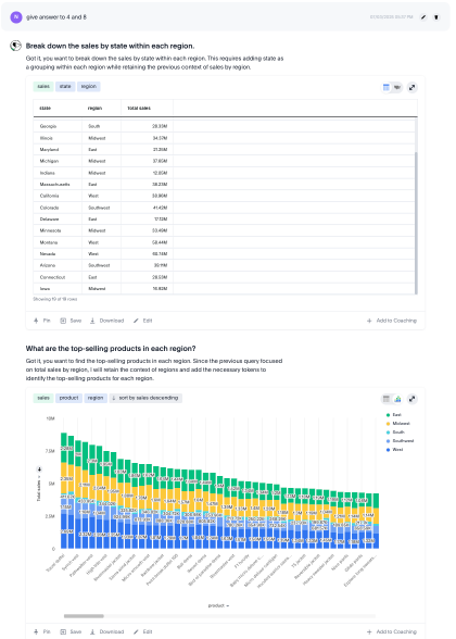 When prompted to give answers to questions number 4 and 8